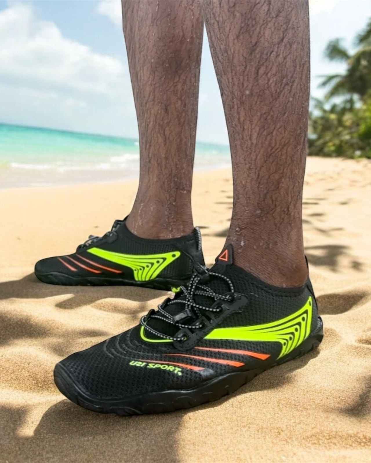 Zapato acuatico Modelo Nauspeed green