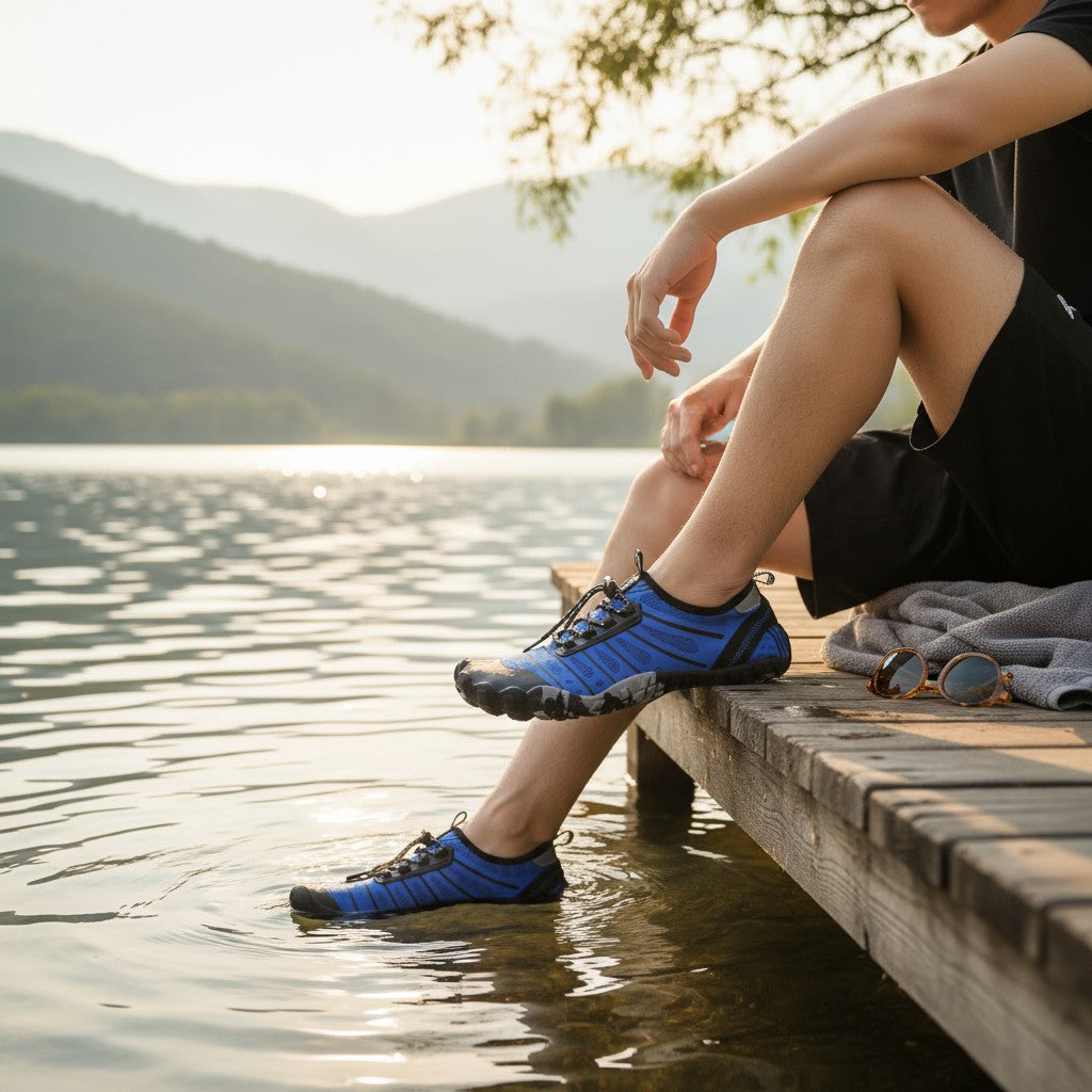 Zapato acuático Modelo Carbon Azul
