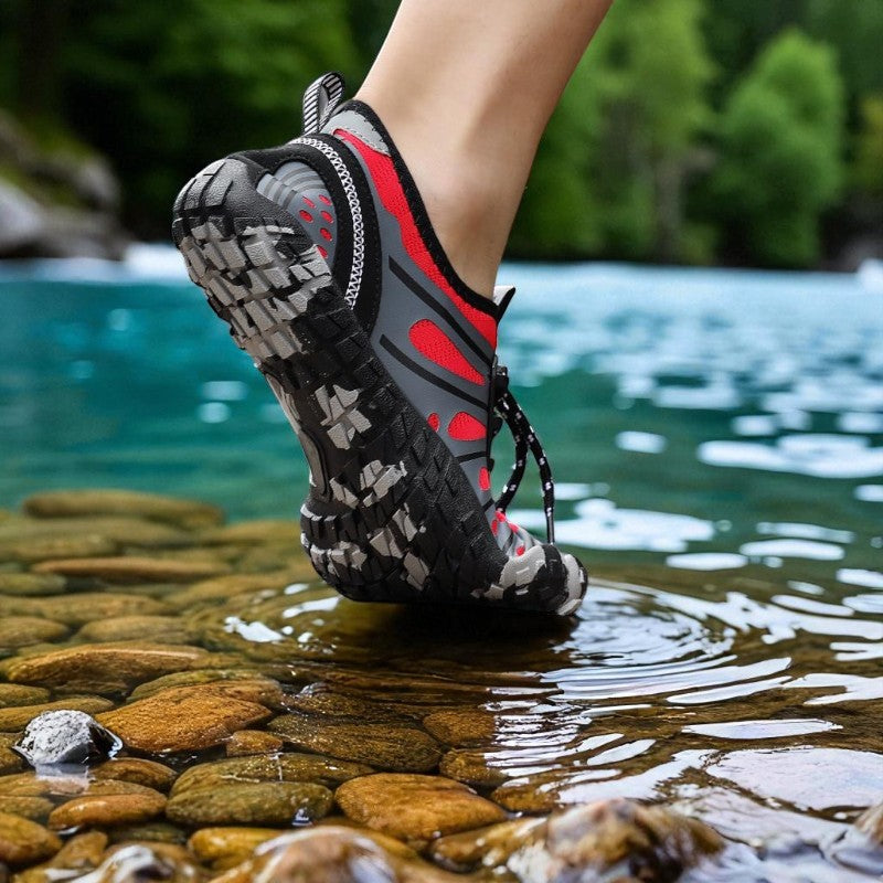 Zapato acuático Modelo Carbon Rojo