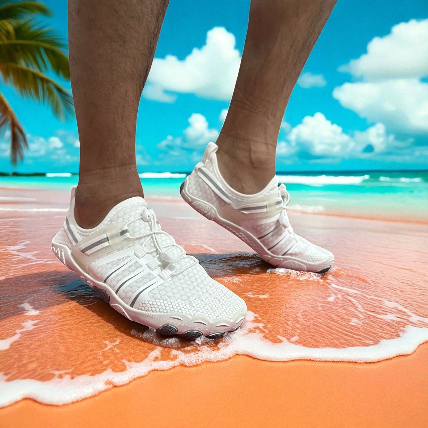Zapato acuatico modelo White shell