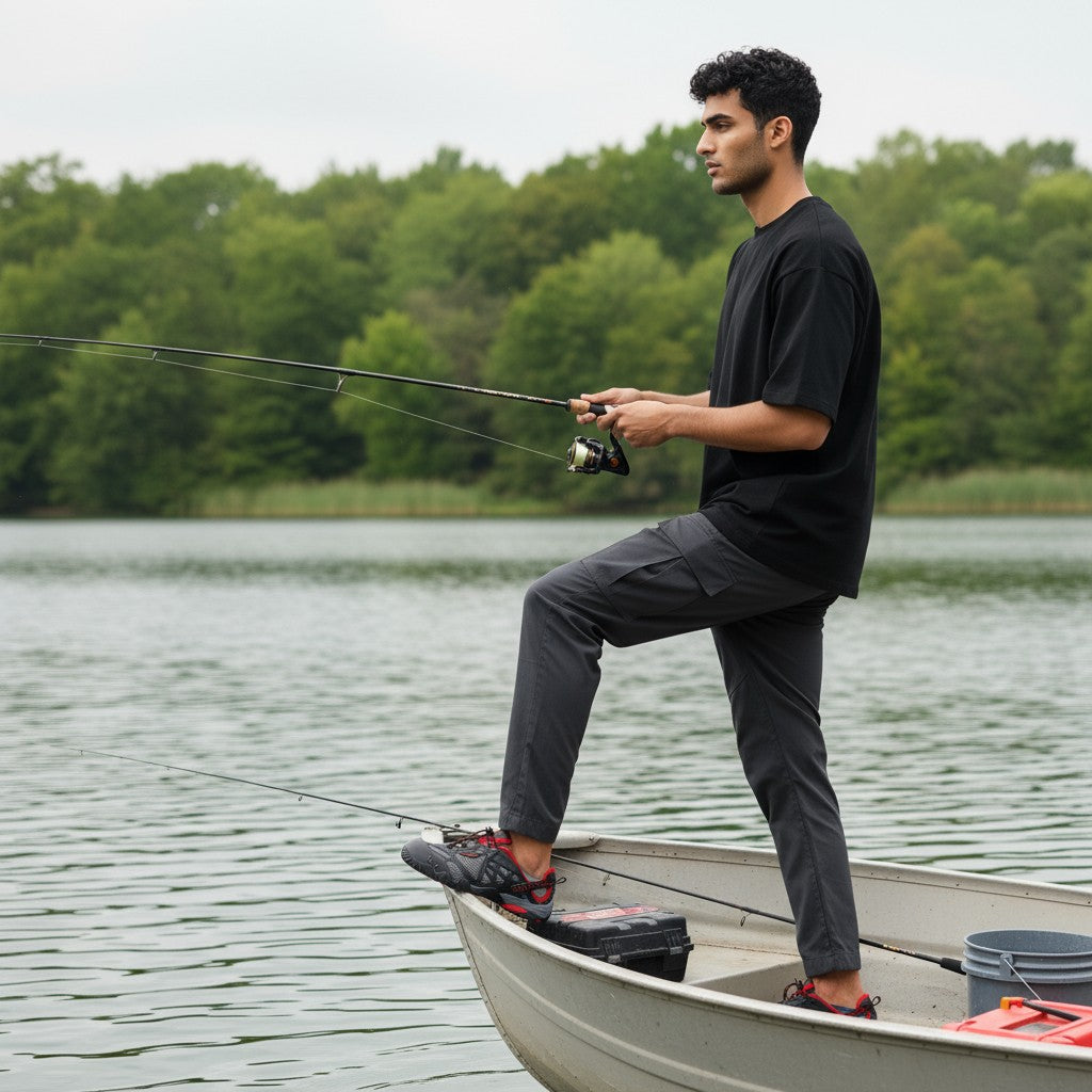 Tenis para senderismo sumergibles Modelo Wild trek Red