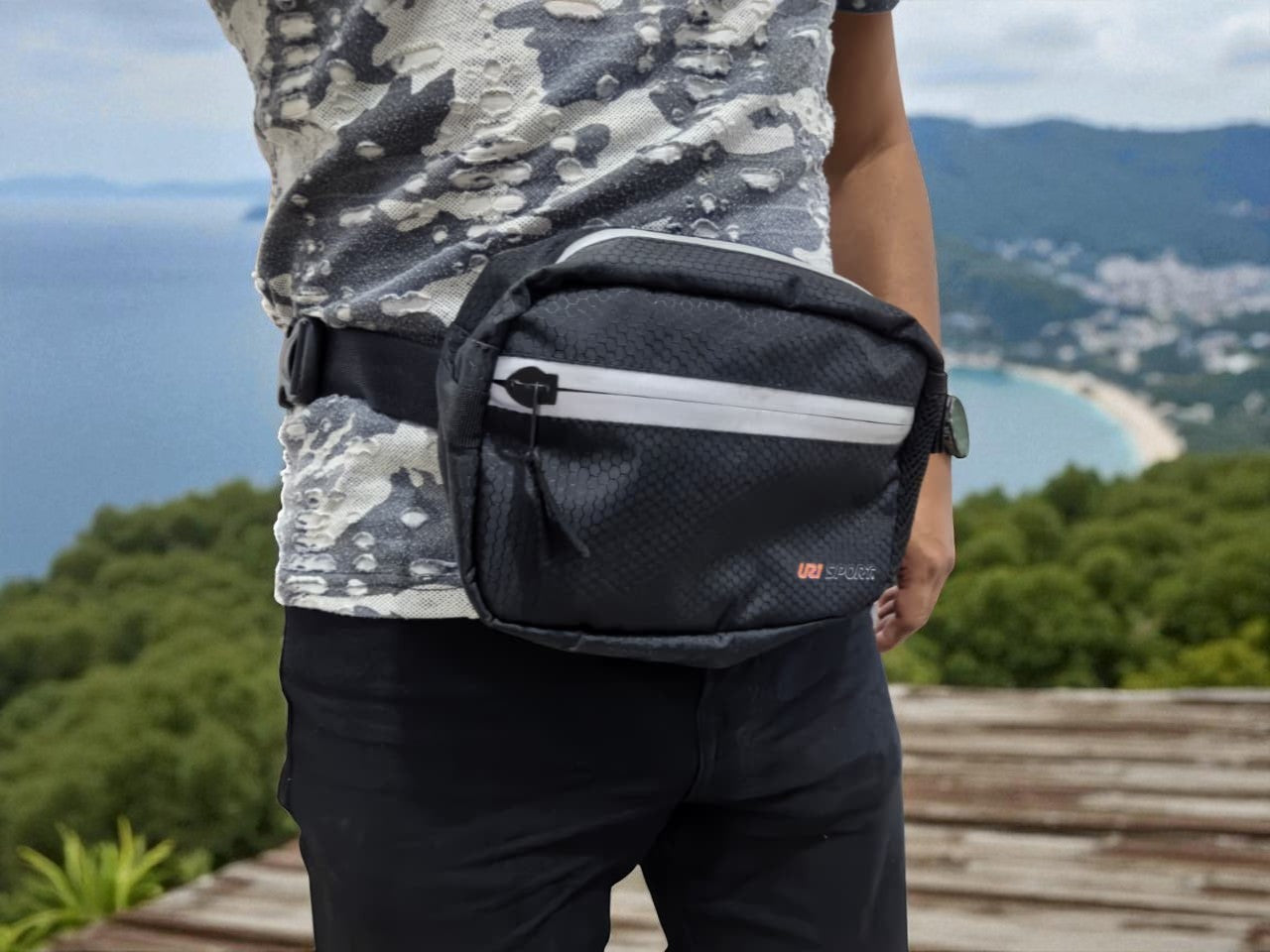 Cangurera impermeable de viaje