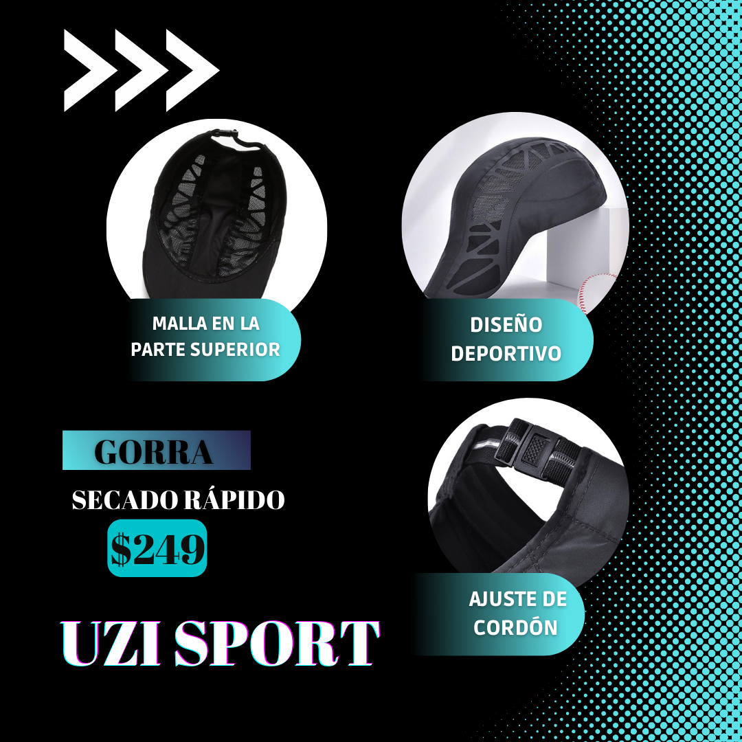 Gorra deportiva Uzi Sport (black)