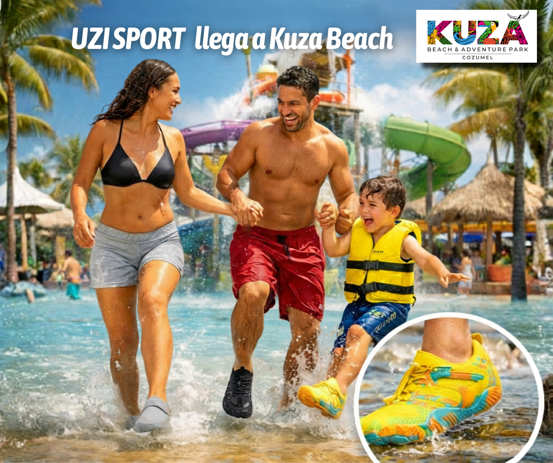 Uzi Sport: el calzado acuático aceptado en todos los parques acuáticos de México