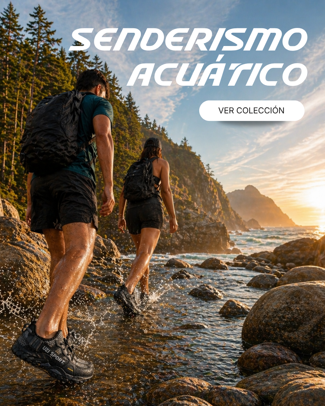 Modelos Para Senderismo acuatico