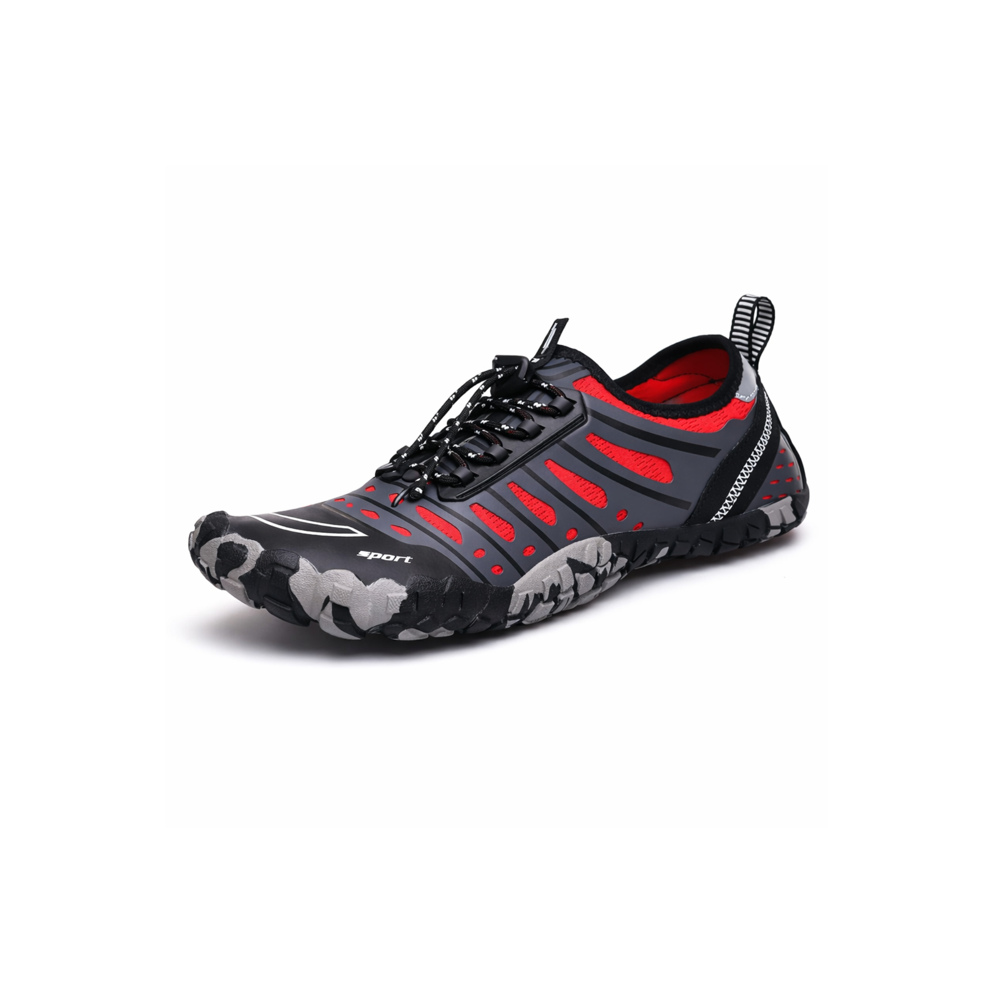 Zapato acuático  Modelo Carbon Rojo