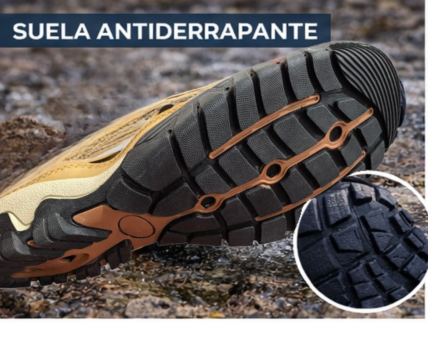 Nómada – Zapato Outdoor Sumergible para Senderismo y Aventura