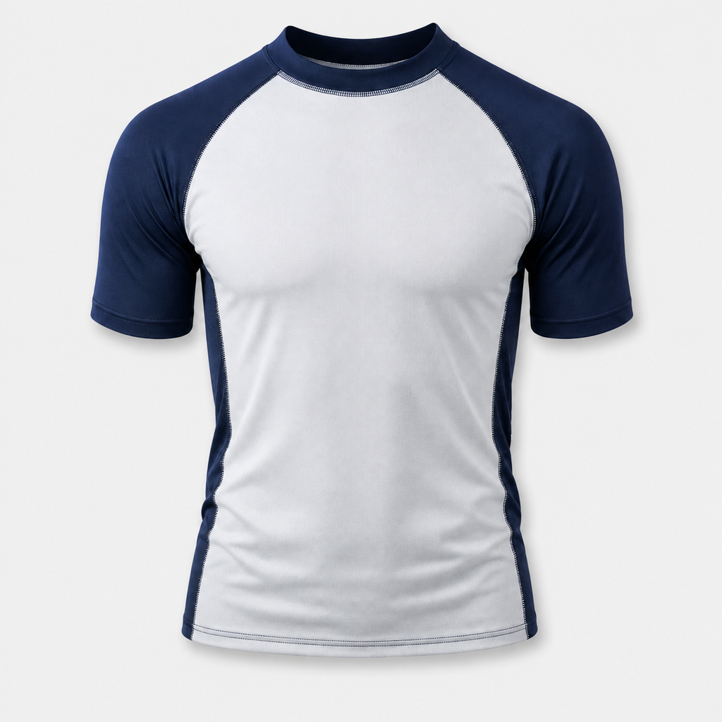 Men's short-sleeved t-shirt with sun protection 