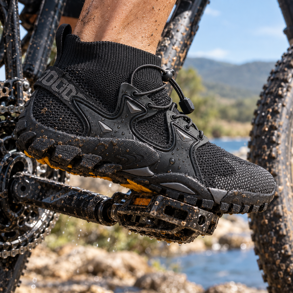 TrailWave submersible shoe for light hiking, fishing, waterfalls, etc.