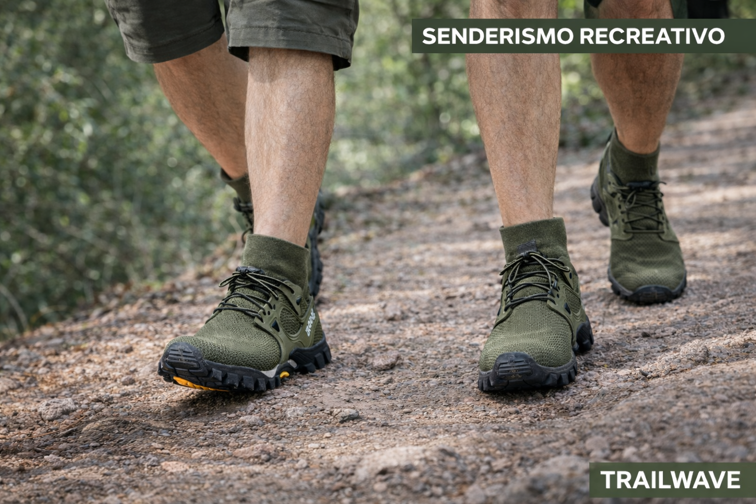 Zapato sumergible para senderismo ligero Modelo TrailWave