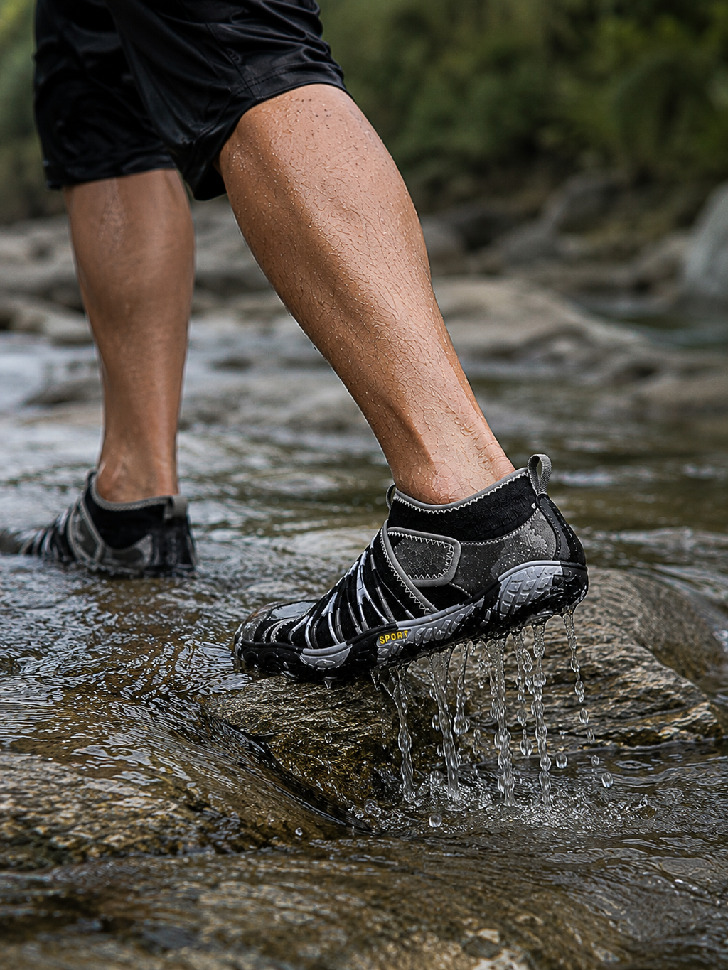 Balaam barefoot shoe for water sports, gym, and everyday use. 