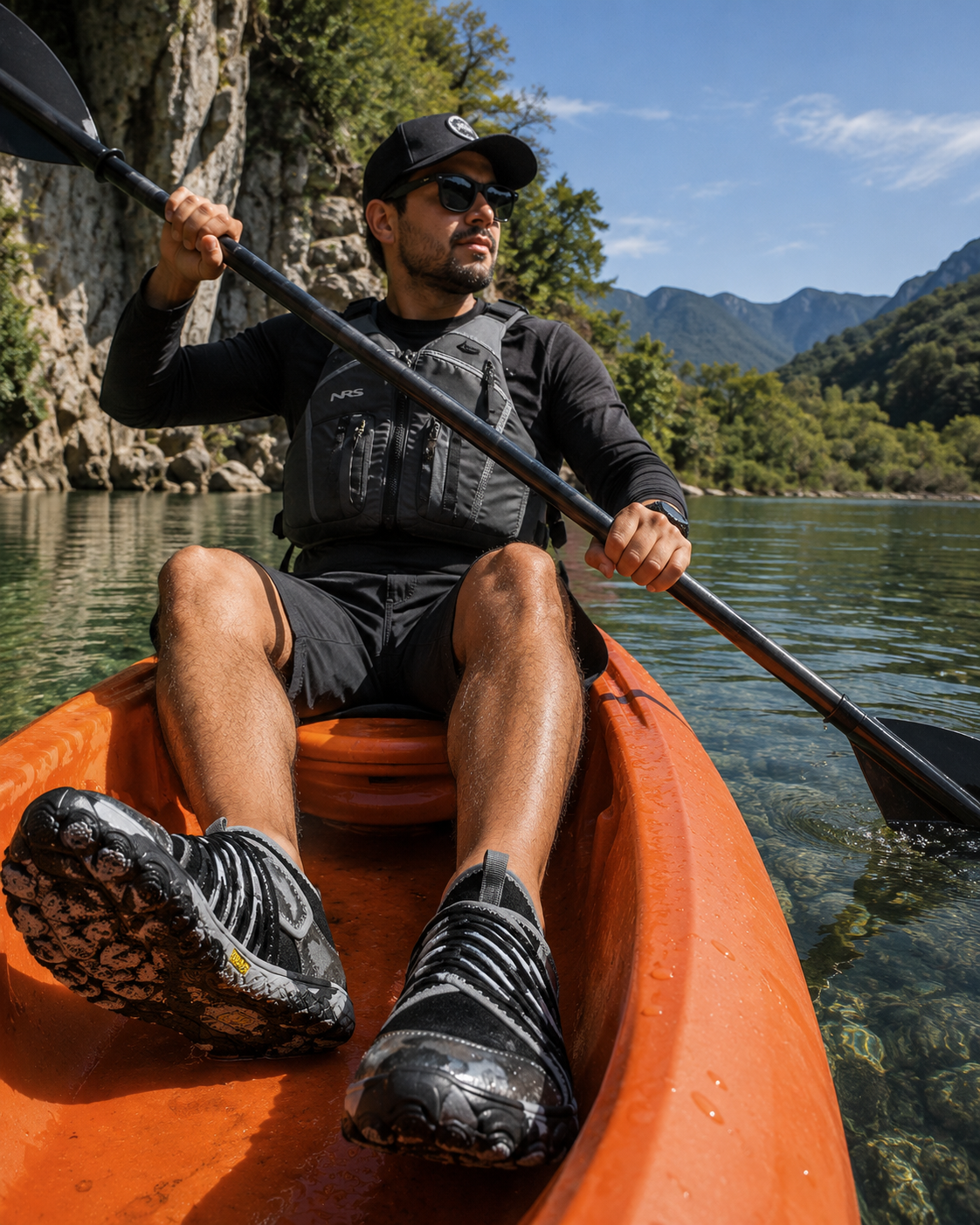 Balaam barefoot shoe for water sports, gym, and everyday use. 