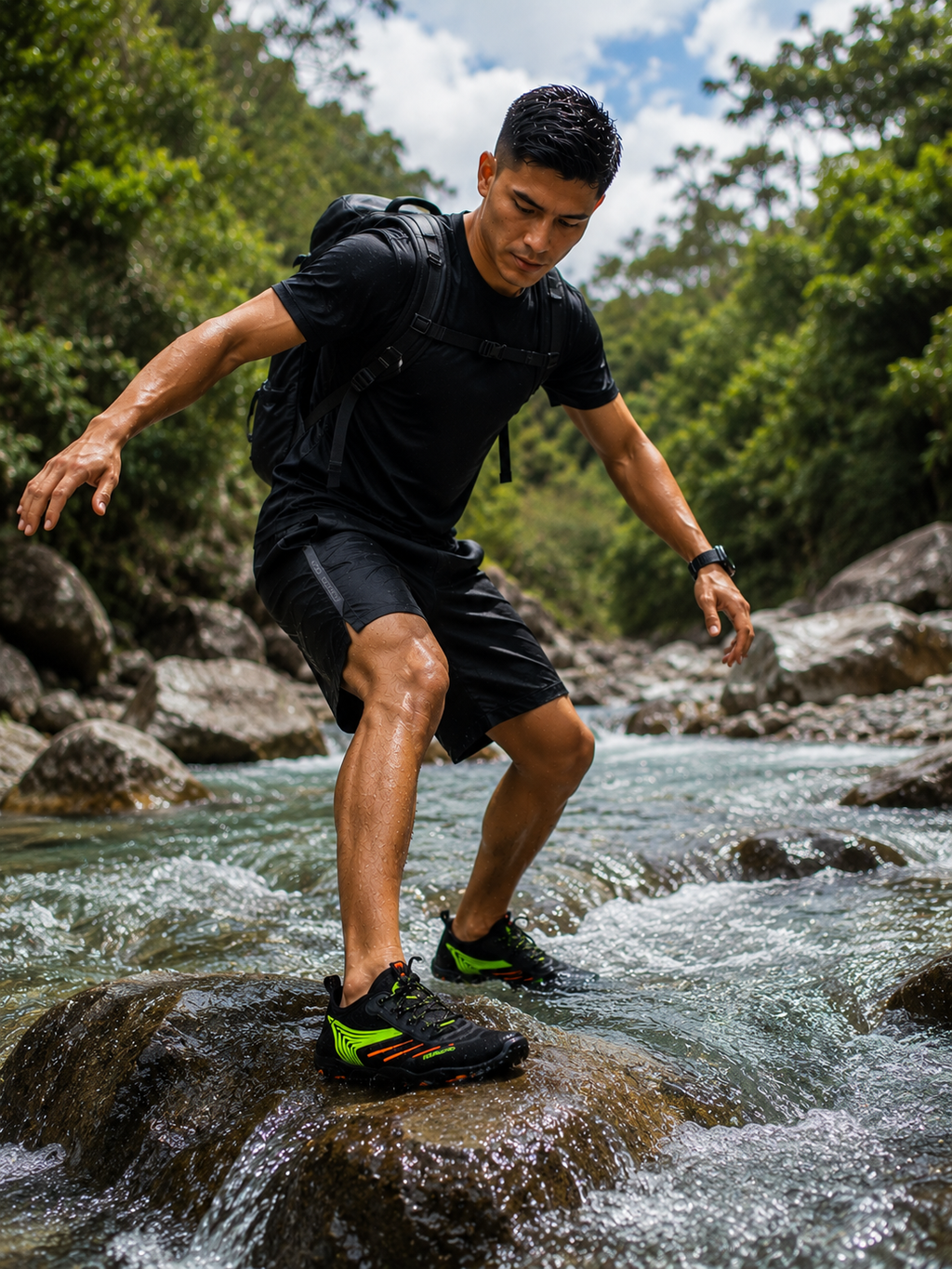 Nauspeed green water shoe