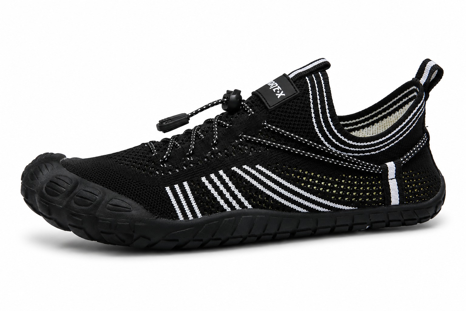 zapato sumergible para rios, cascadas, hikking modelo Hikblack