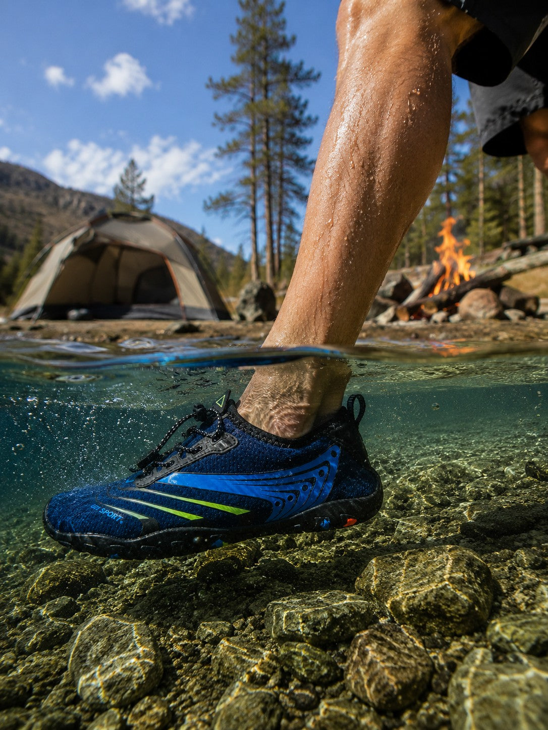 Nauspeed Blue Water Shoe