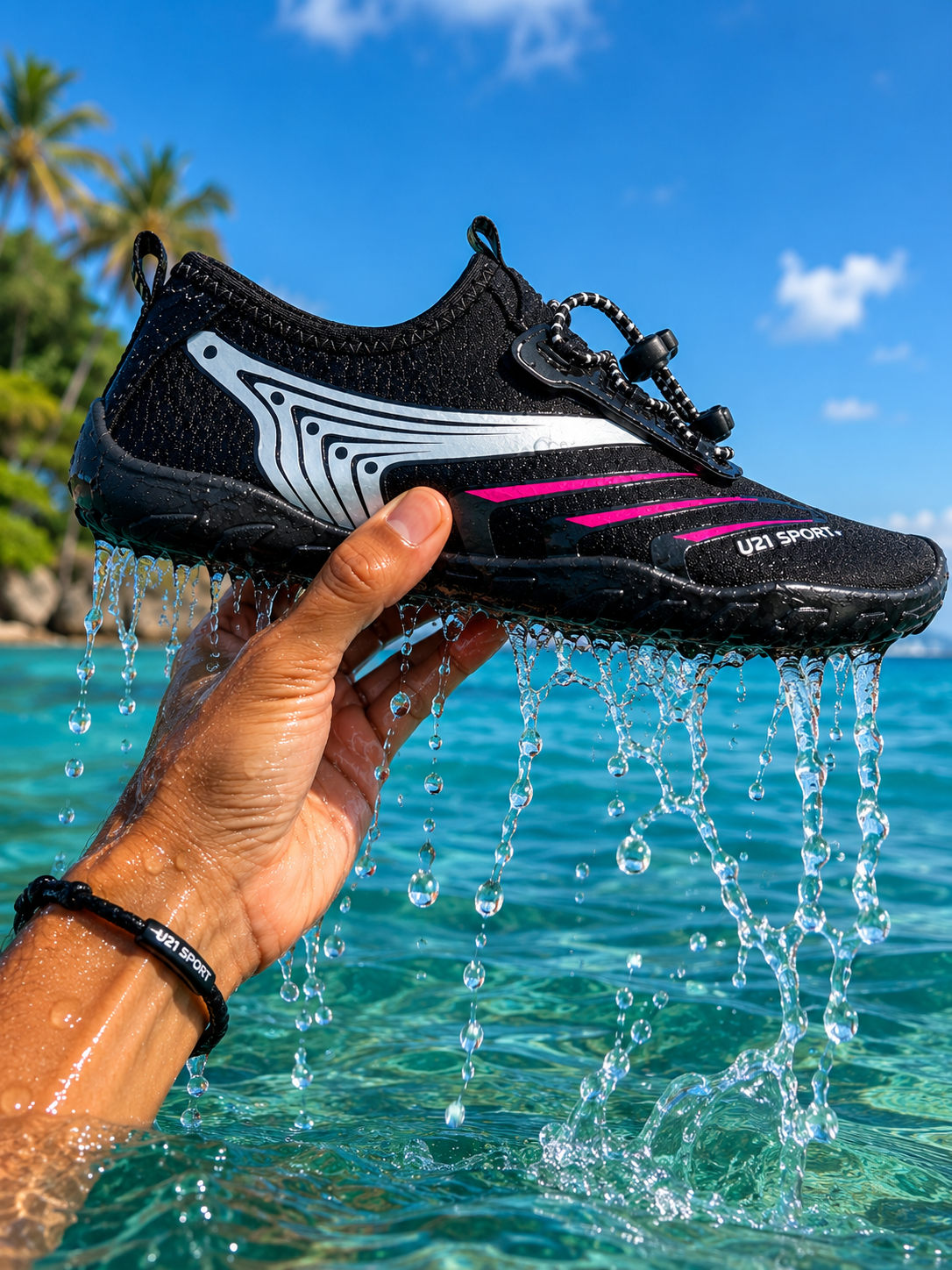 Nauspeed green water shoe