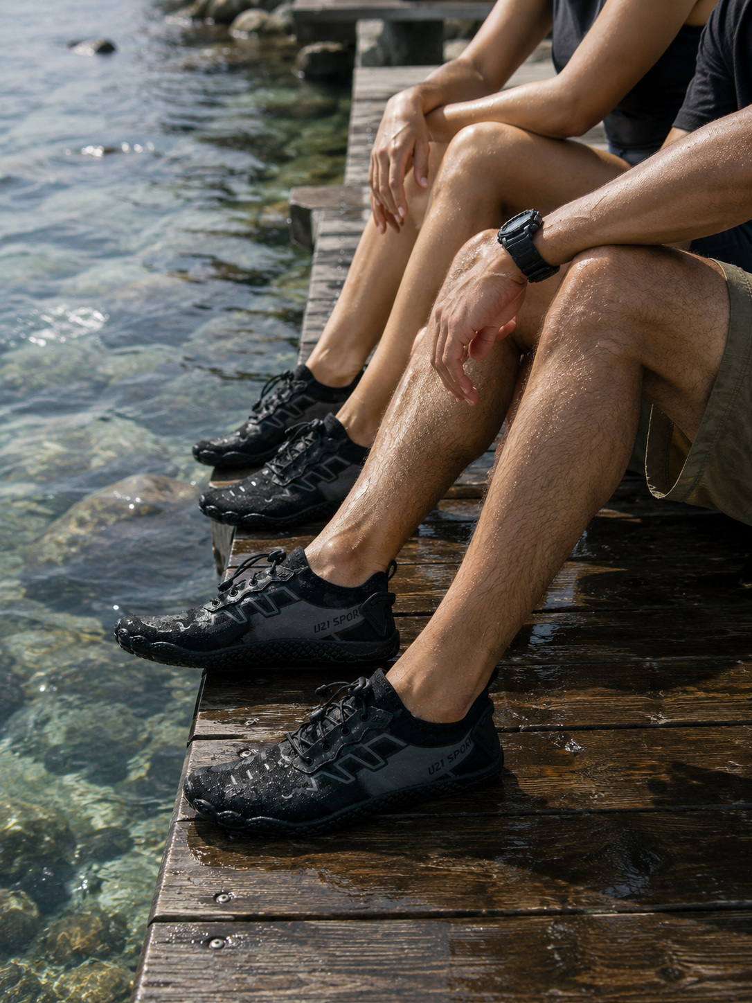 Zapatos de playa de secado rapido modelo black sand