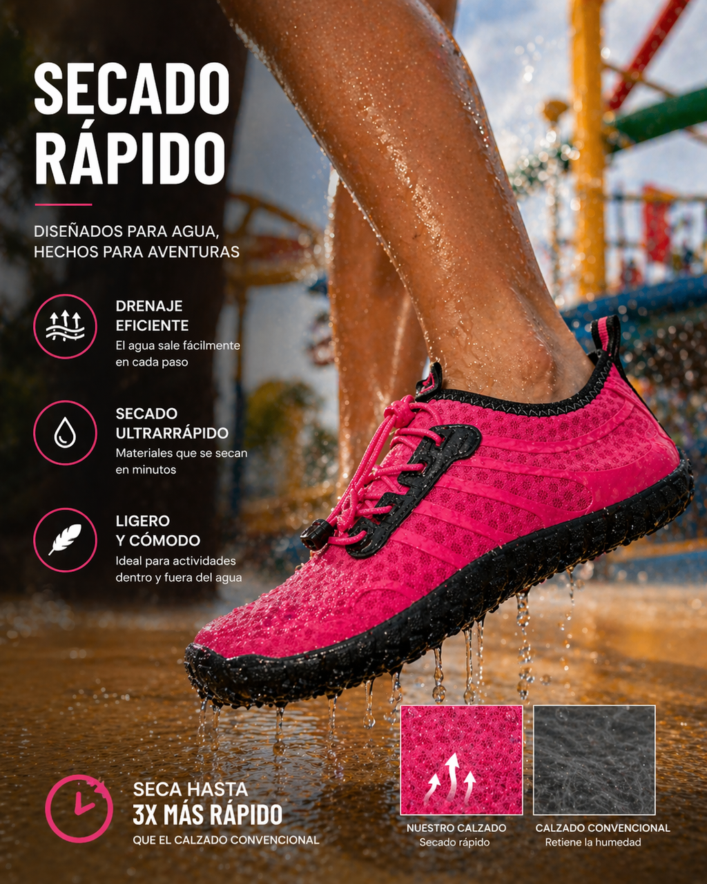 Nova model beach shoes