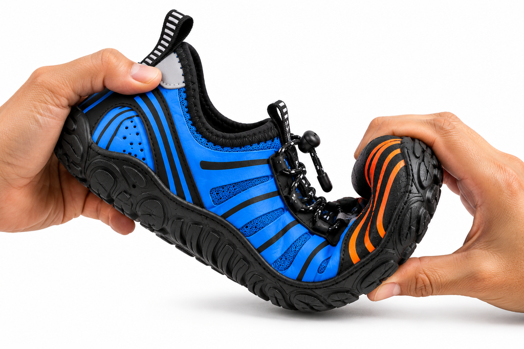 Water shoe Carbon Blue model
