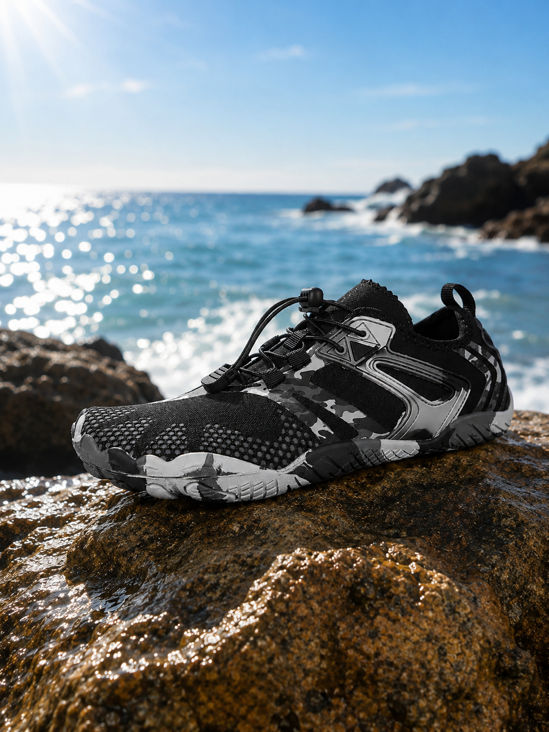 Octopus Black beach shoe