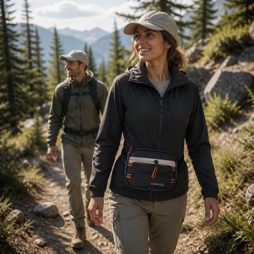 Cangurera Outdoor UZI SPORT Water Resistant