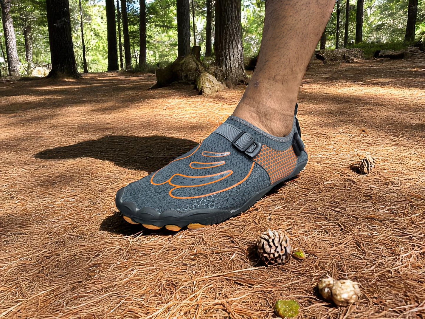 Zapato acuático modelo blubber naranja