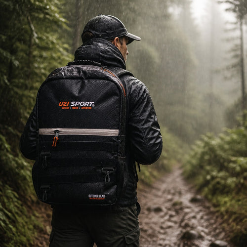 Mochila Outdoor 35L UZI SPORT | Water Resistant | Senderismo, MTB y Viaje