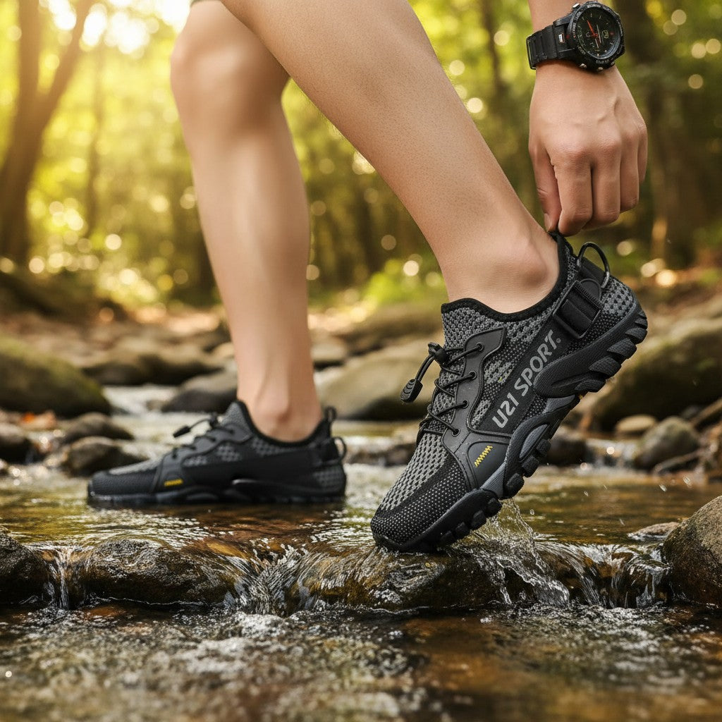 Lightweight, submersible hiking shoe, Master Trekker model