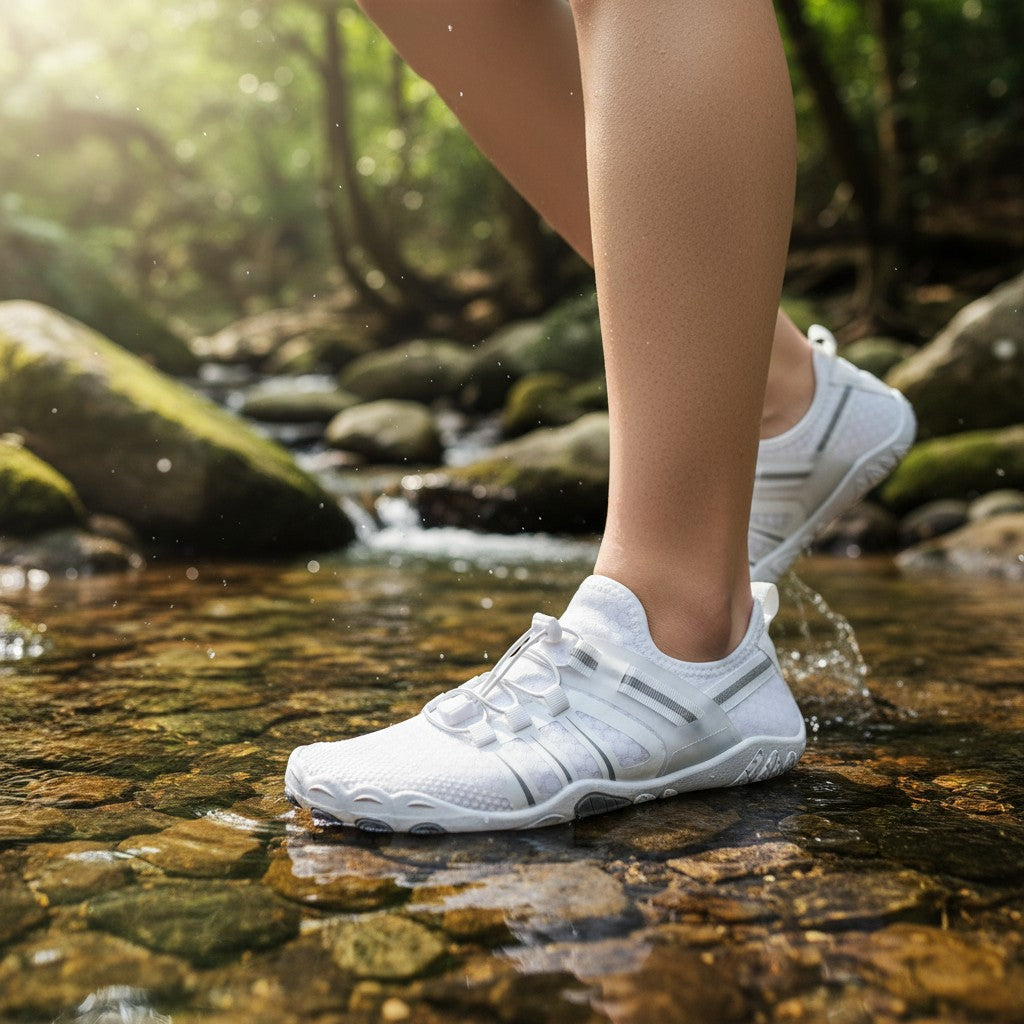 Zapato acuatico modelo White shell