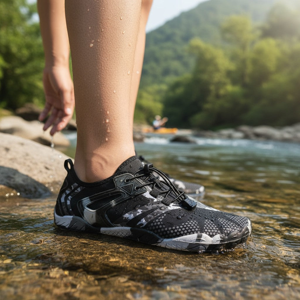 zapato de playa modelo Octopus Black