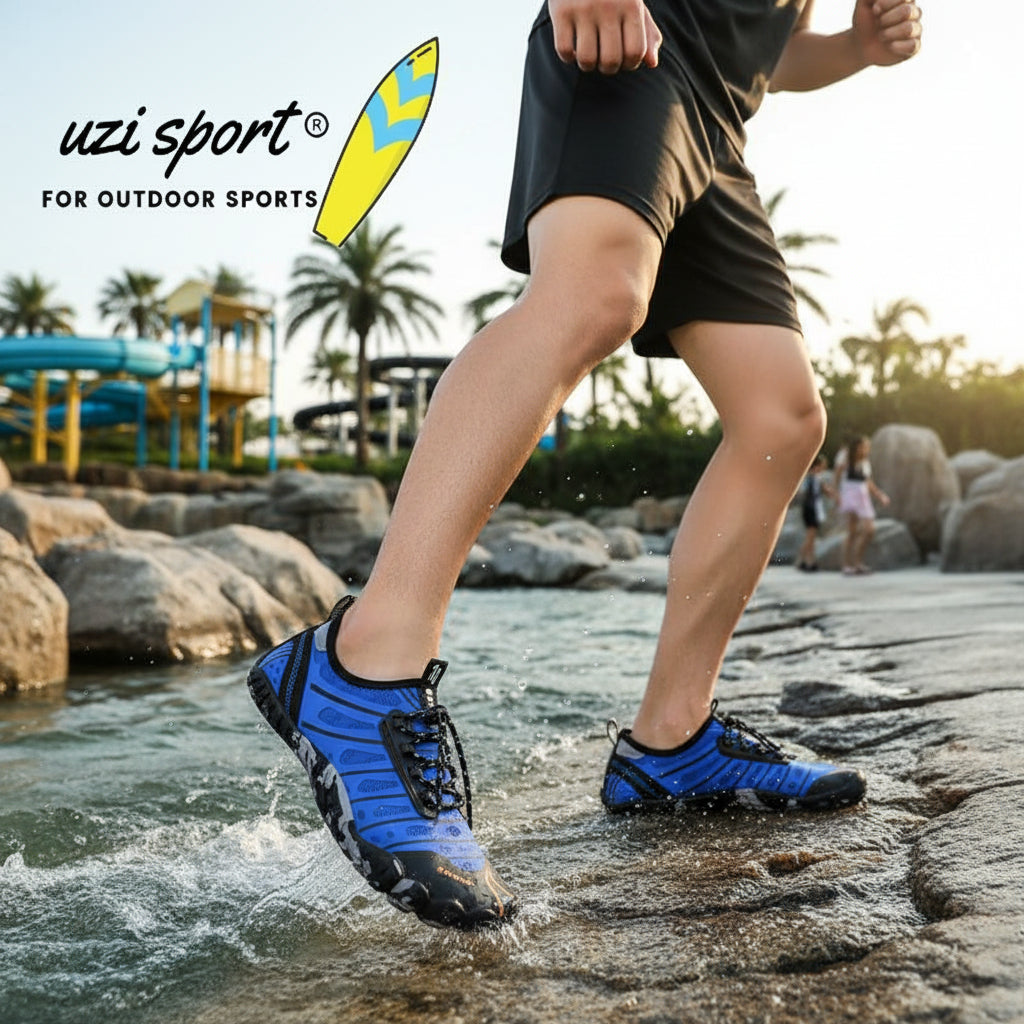 Water shoe Carbon Blue model