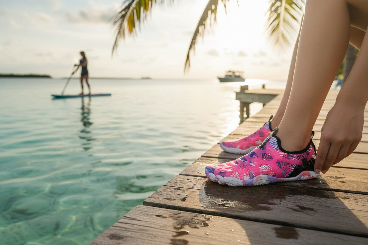 Splash Rose model water shoe