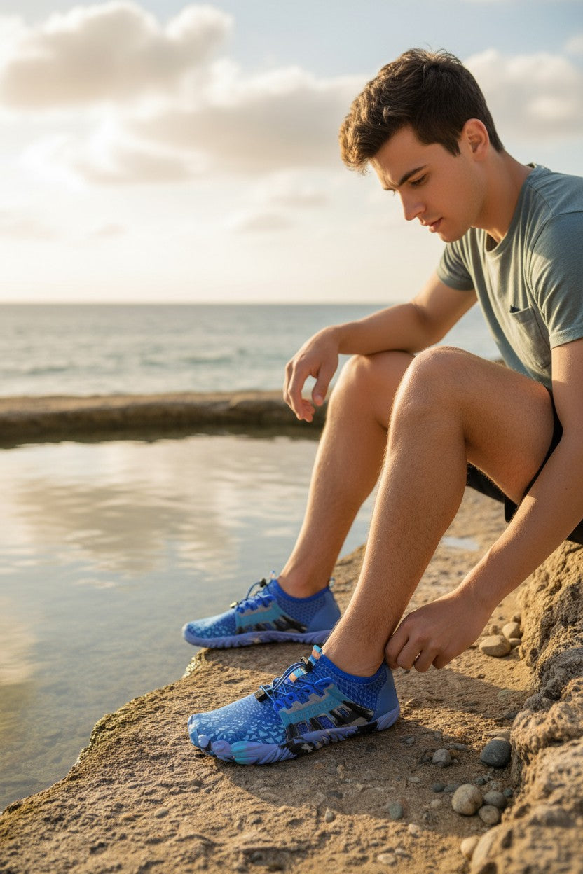 Zapato acuatico Modelo Dragonet azul