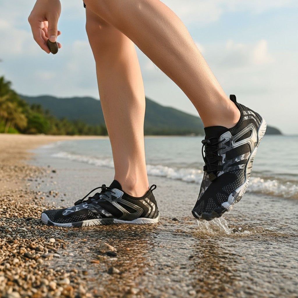 zapato de playa modelo Octopus Black