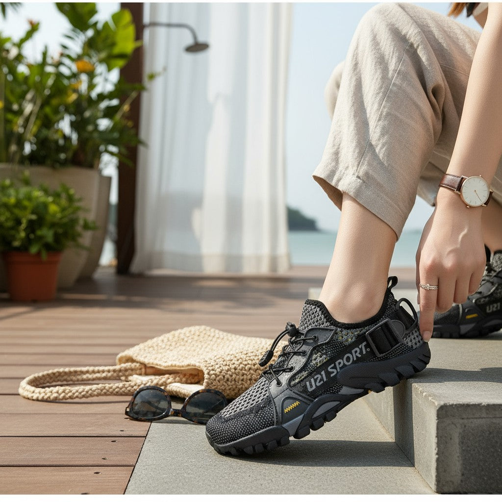 Zapato para senderismo ligero, sumergibles Modelo Master Trekker