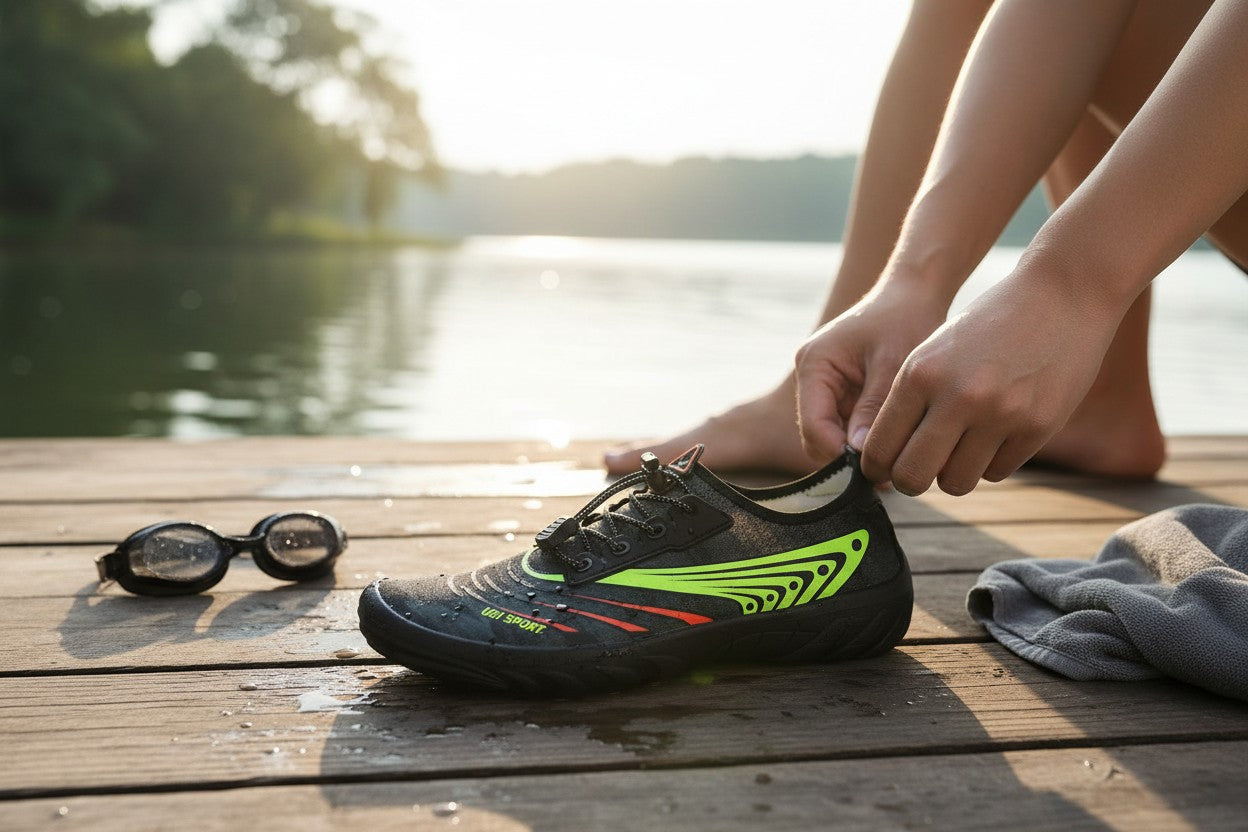 Nauspeed green water shoe