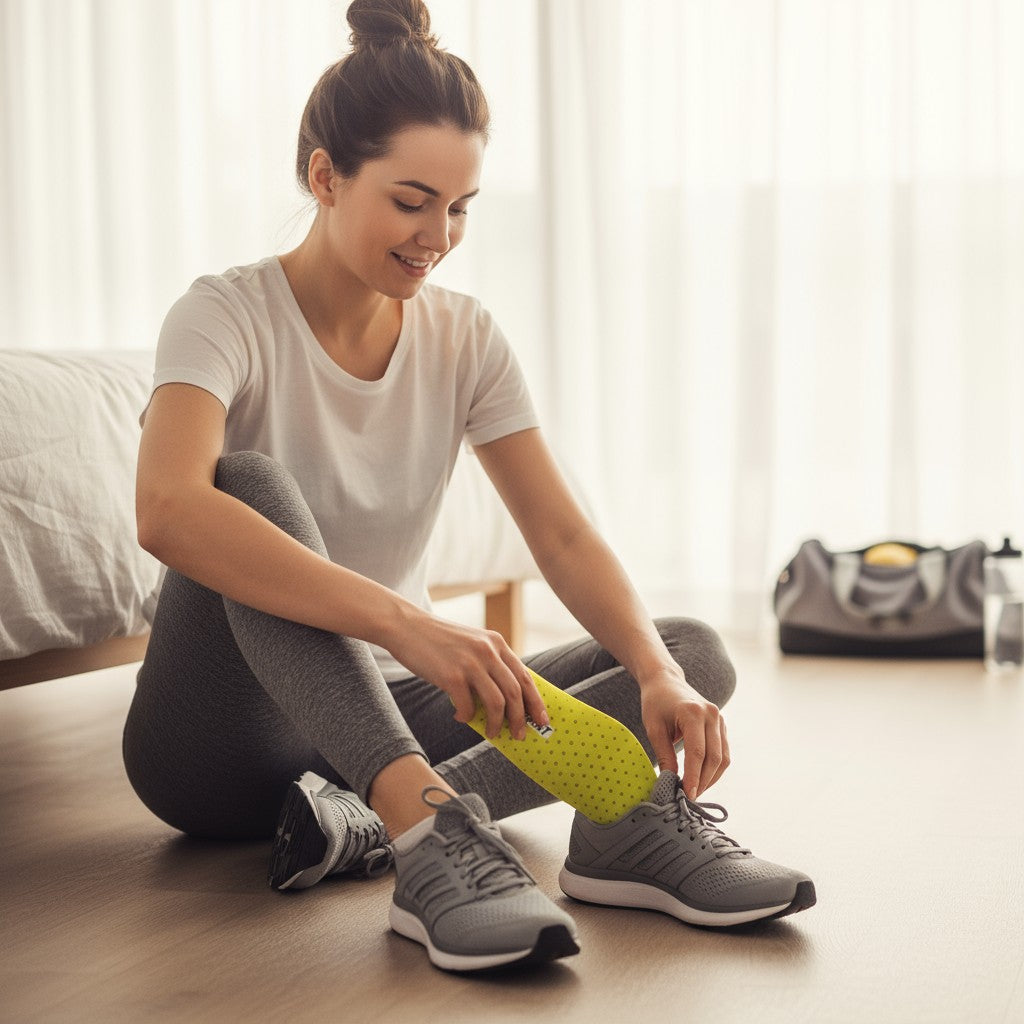 plantilla antihongos para calzado