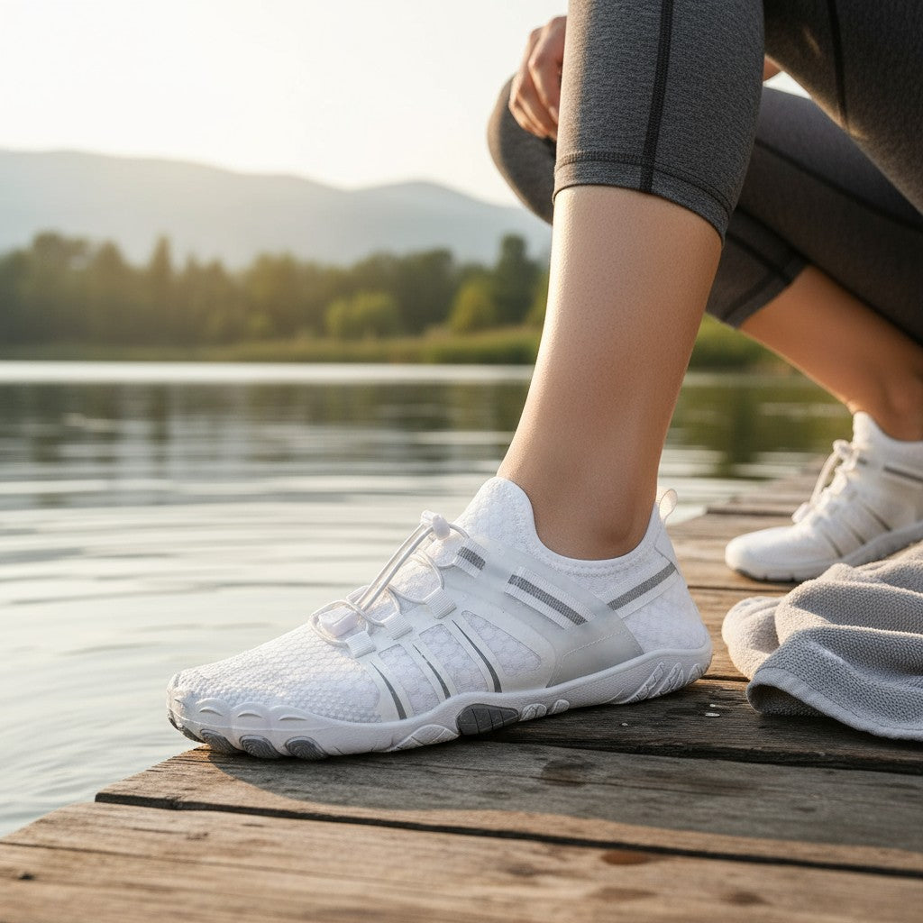 Zapato acuatico modelo White shell