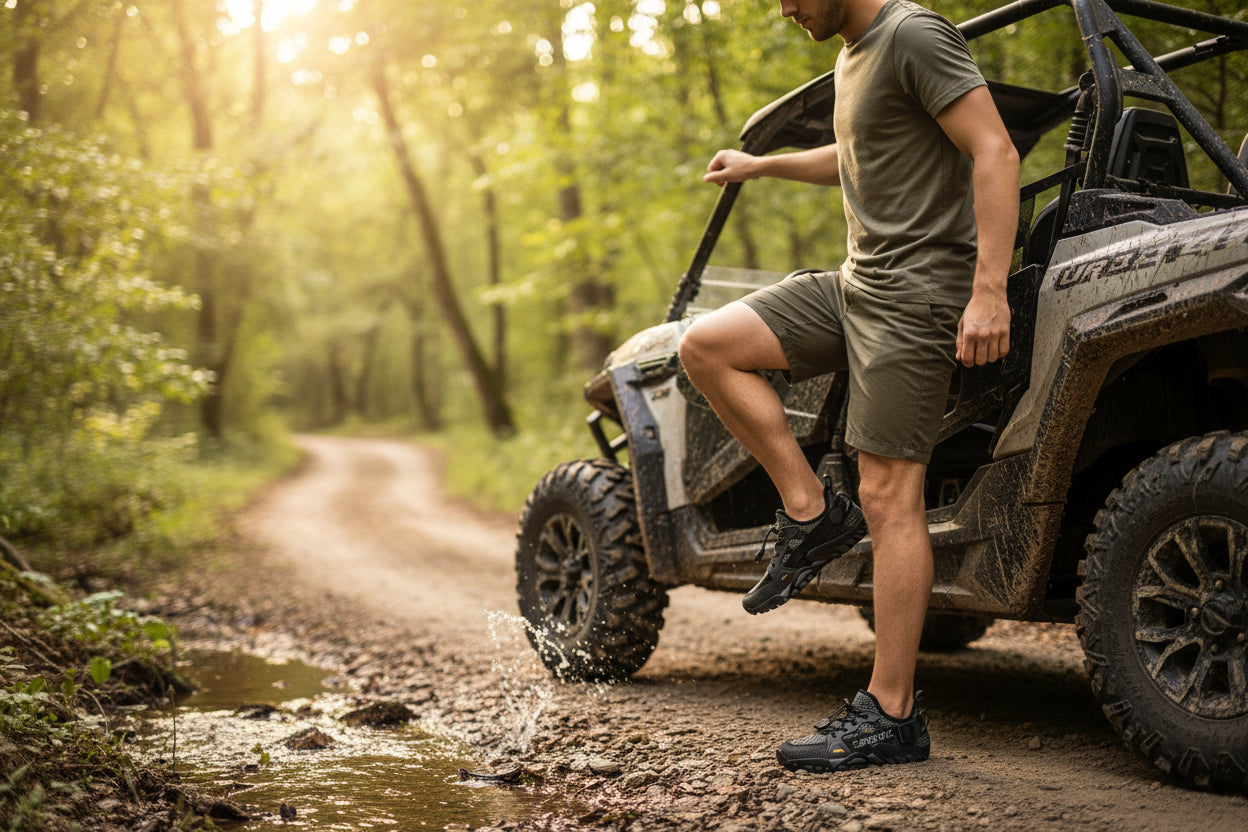 Lightweight, submersible hiking shoe, Master Trekker model
