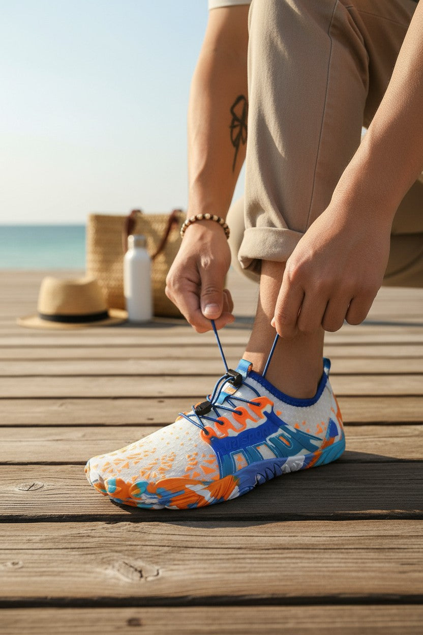 Zapato acuatico Modelo Dragonet white