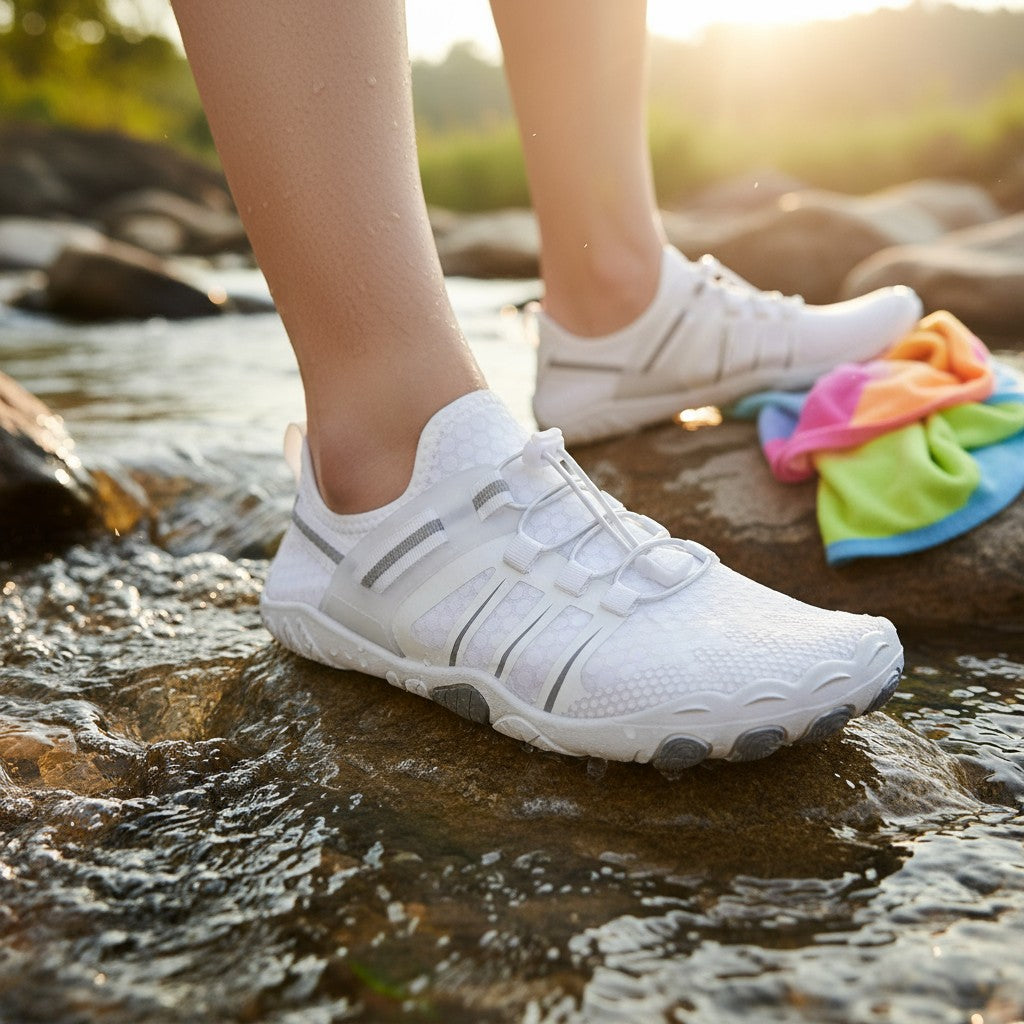 Zapato acuatico modelo White shell