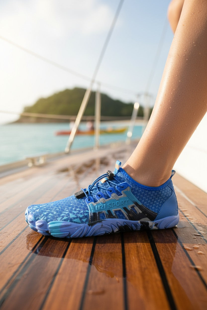 Zapato acuatico Modelo Dragonet azul