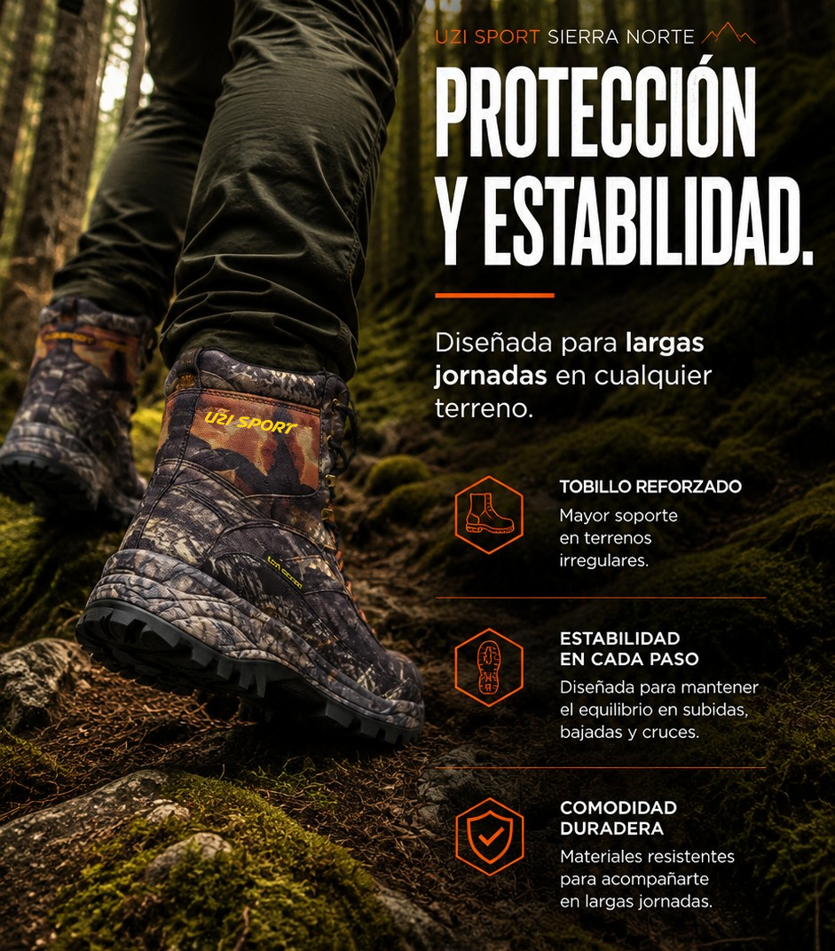 Sierra Pro | Bota para Senderismo y Cacería