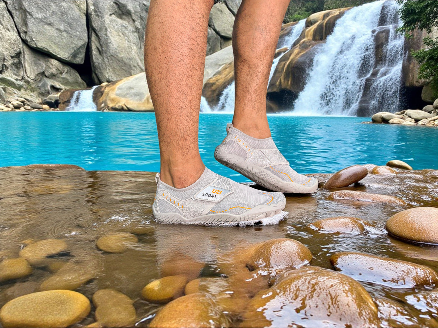 Zapato acuatico modelo Manta Flow Grey