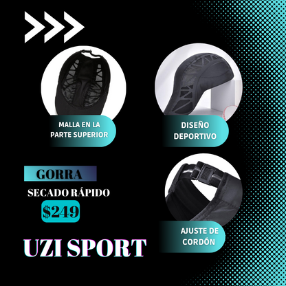 Gorra deportiva Uzi Sport (black)